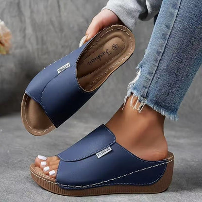 💥New Hot Sale🔥Sandales confortables à talons compensés décontractées pour femmes