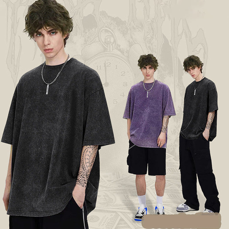 💎 50% DE RÉDUCTION ! 💎 Haut Ample Rétro Unisexe – Coupe Vintage, Tissu Respirant & Entretien Facile 👕🌈