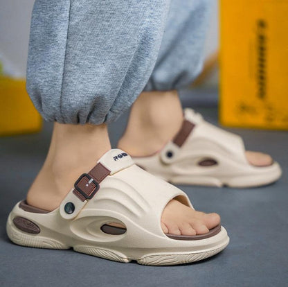 【Jamais de pieds malodorants】Chaussons antidérapants en EVA à semelle épaisse