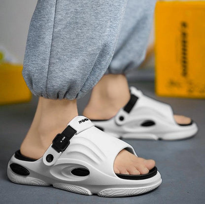 【Jamais de pieds malodorants】Chaussons antidérapants en EVA à semelle épaisse