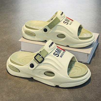 【Jamais de pieds malodorants】Chaussons antidérapants en EVA à semelle épaisse