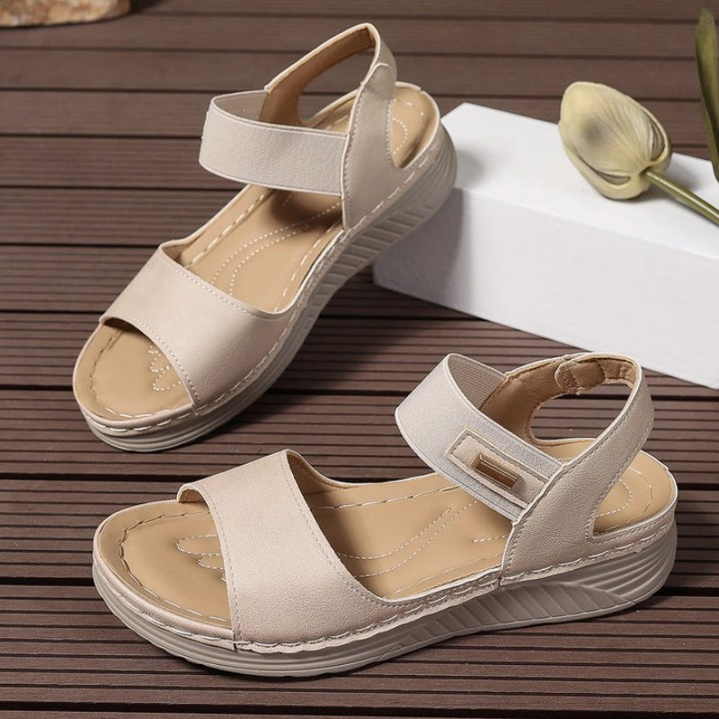 Sandales décontractées rétro confortables pour femmes