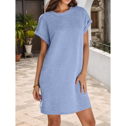 💃Robes amples à manches roulées et à poches pour femmes