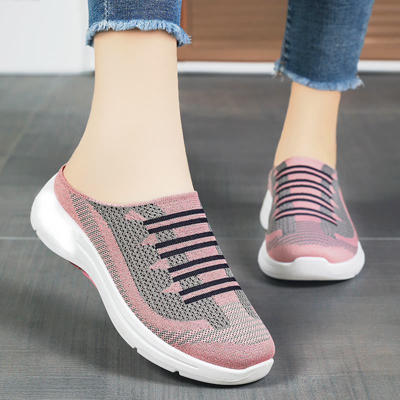 Baskets respirantes à dos ouvert pour femmes