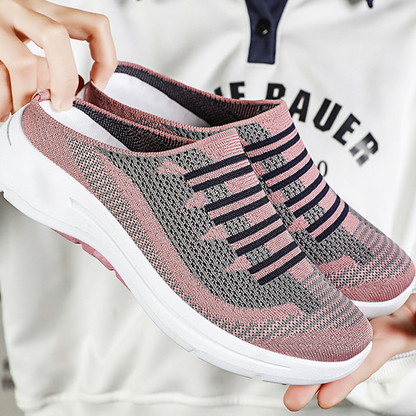Baskets respirantes à dos ouvert pour femmes