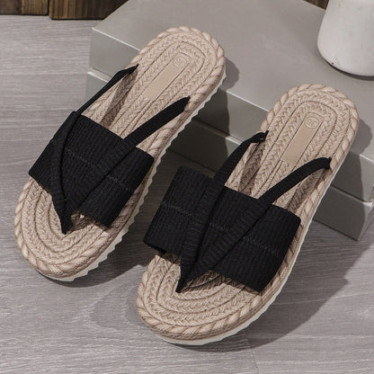 Tongs confortables et décontractées pour femme