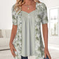 2025 Nouveaux produits👚Top patchwork floral irrégulier pour femmes
