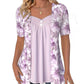 2025 Nouveaux produits👚Top patchwork floral irrégulier pour femmes
