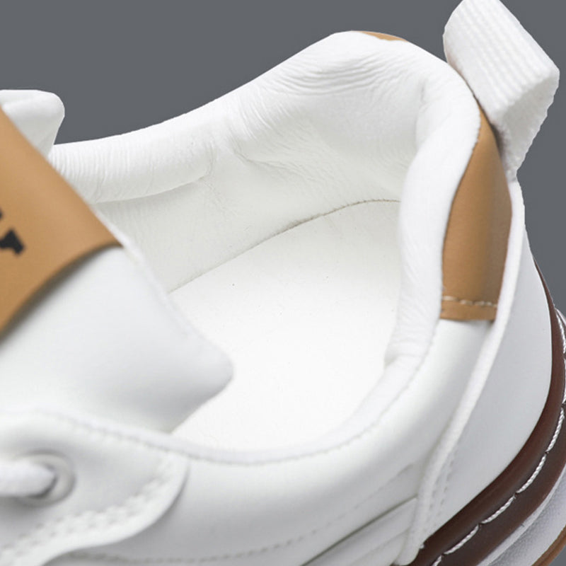 Baskets décontractées et confortables en cuir PU pour hommes