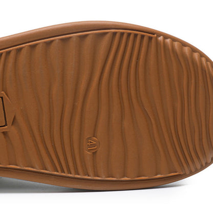Baskets décontractées et confortables en cuir PU pour hommes
