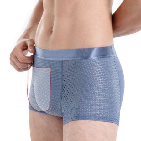 Sous-vêtements respirants avec effet push-up de fessier pour hommes