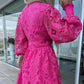 Sexy Hollow Out Lace Women's Dresses
