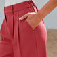 👖Pantalon droit taille haute pour femme - style simple