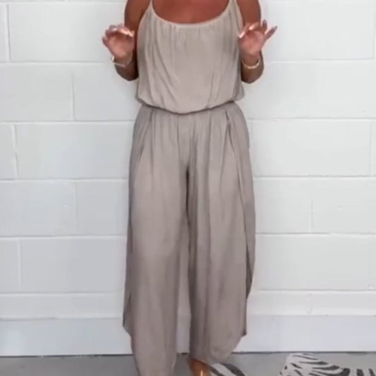 ❤️Combinaison camisole ample et décontractée pour femme