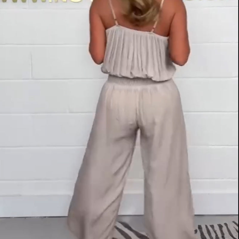 ❤️Combinaison camisole ample et décontractée pour femme