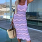 🌸2025 Vente à chaud💞Robe en tricot ajourée sans manches pour femme