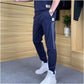 Ensemble 2 pièces pour hommes comprenant un haut à manches courtes et un bas de jogging extensible