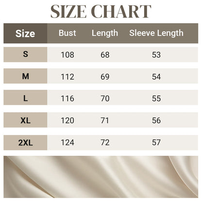 🌴Summer Specials 49% OFF👔Elegant Satin Long Sleeve Shirt