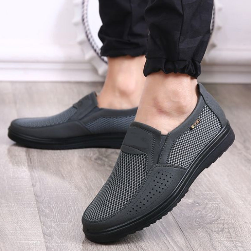 Chaussures slip-on décontractées et respirantes pour homme