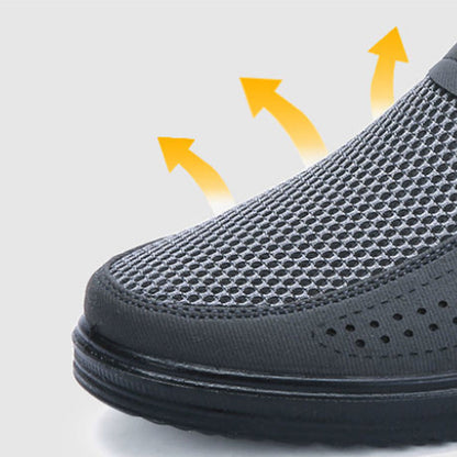 Chaussures slip-on décontractées et respirantes pour homme
