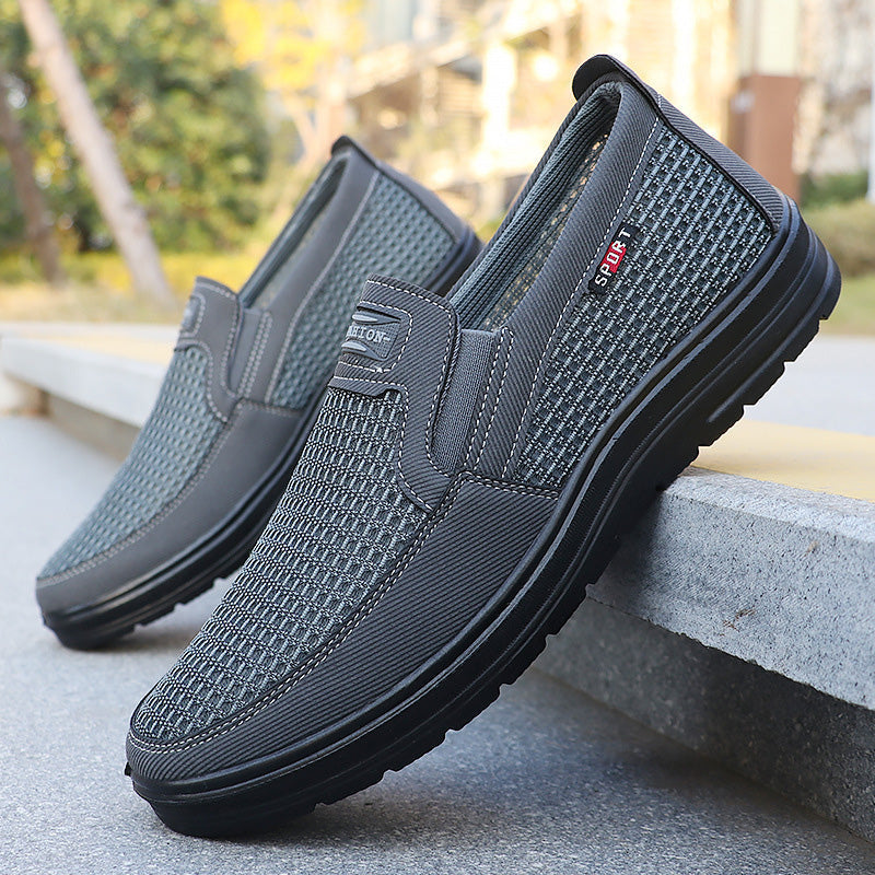 Chaussures slip-on décontractées et respirantes pour homme