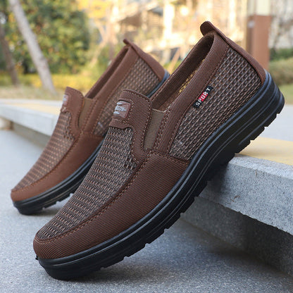 Chaussures slip-on décontractées et respirantes pour homme