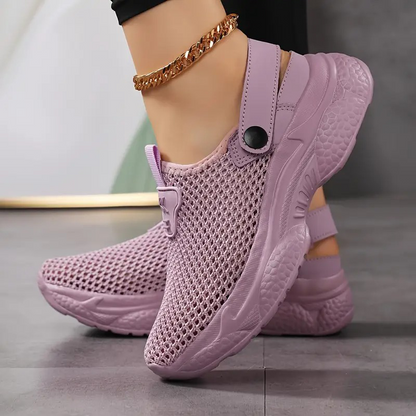 🔥 -50 % dès maintenant ! 👟🌿 Baskets orthopédiques respirantes et antidérapantes pour femmes, conçues pour la randonnée et les activités de loisirs 🚶‍♀️🏞️✨