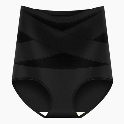 💕 Vente Limitée -50% 💕Culottes Grande Taille à Taille Haute avec Contrôle du Ventre en Croisé