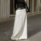 Jupe longue rétro fluide en mousseline pour femme - Style romantique et élégant