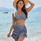 👙2026 Nouveau Type 49% DE RÉDUCTION💥Ensembles de bikinis taille haute Femmes Contrôle de l'abdomen Gingham