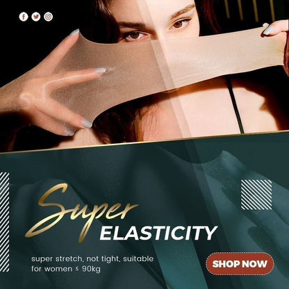 ✨Nouveaux arrivages - 66% de réduction✨Collant de soie nacrés