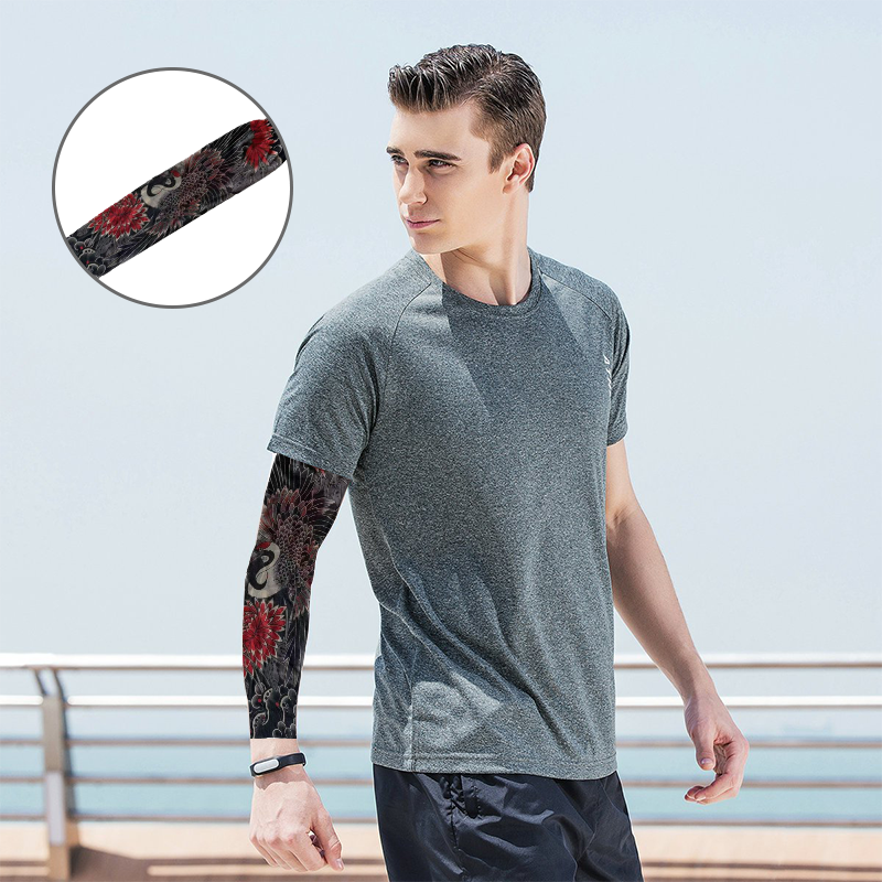 🔥 Nouvelle tendance incontournable ❤️‍🔥 Manchons tatouage ultra-fins anti-UV