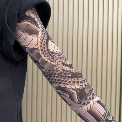 🔥 Nouvelle tendance incontournable ❤️‍🔥 Manchons tatouage ultra-fins anti-UV