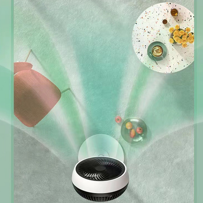 ⚡ Stock limité ⚡ Ventilateur orientable ✔️ Rotation à 360° ❄️ Trois vitesses de ventilation, silencieux pendant le sommeil 🤫