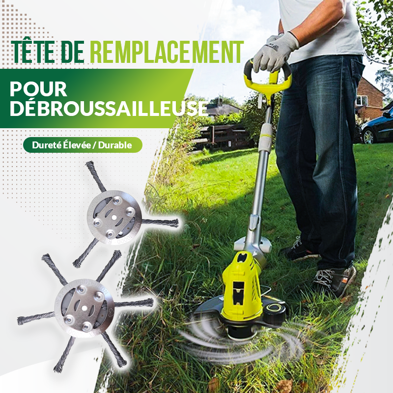 🌿 ACHETEZ 1, OFFERT 1 ! 🔧 Tête de Remplacement pour Débroussailleuse – Universelle, Installation Facile & Construction Durable pour Jardinage ✨