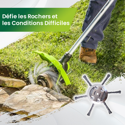 🌿 ACHETEZ 1, OFFERT 1 ! 🔧 Tête de Remplacement pour Débroussailleuse – Universelle, Installation Facile & Construction Durable pour Jardinage ✨