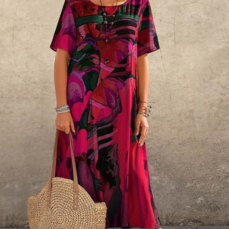 ⏳Offre spéciale à durée limitée ⏰ Robe tropicale brise légère