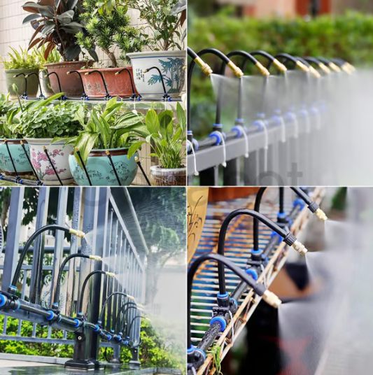 💧 PROMO LIMITÉE 50% DE RÉDUCTION ! ✨ Système d'Irrigation Automatique – Kit Complet, Économie d'Eau, 360° ✨