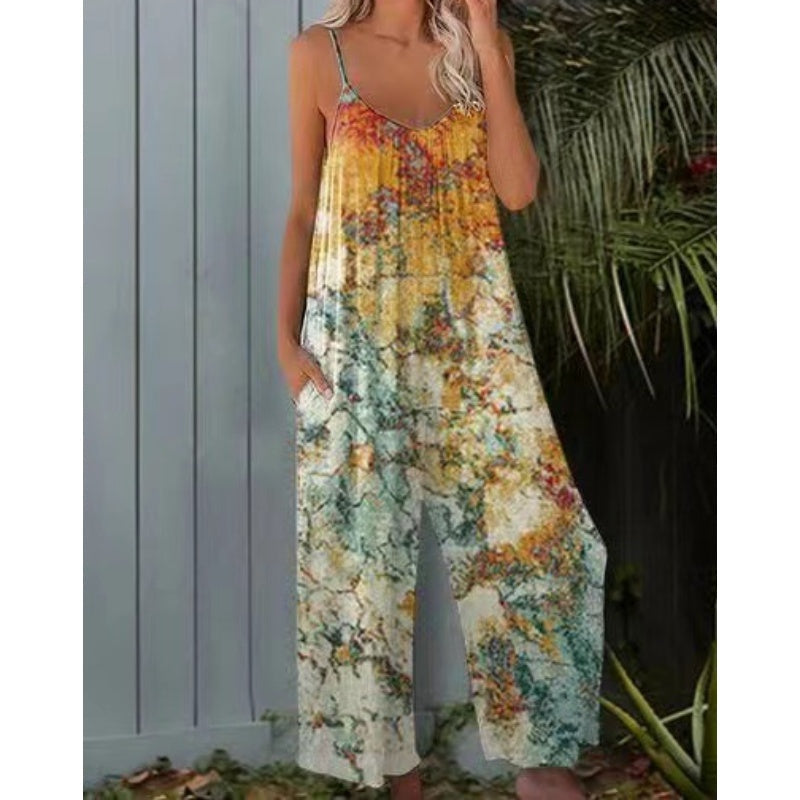 👗 Élégance Décontractée – 🔥 -50 % sur Notre Combinaison à Bretelles Spaghetti