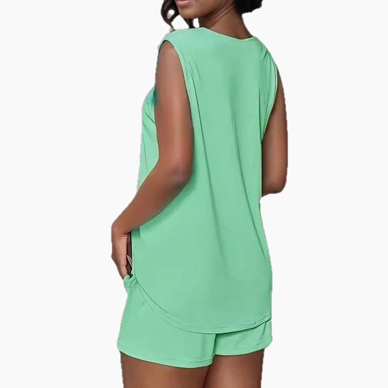 🎉LAST DAY SALE 50% OFF✨ Ensemble 2 pièces : débardeur sans manches et short