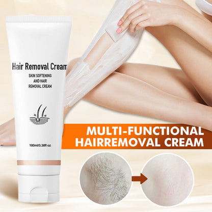 🏆Achetez 3 obtenez 1 gratuit🌸Crème dépilatoire polyvalente, aromatique avec formule douce