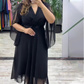 💕50% de réduction💕Robe Élégante à Col en V pour Femme