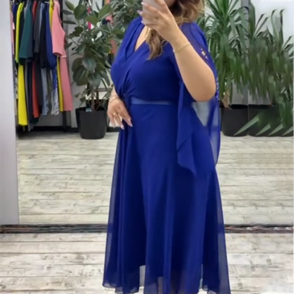 💕50% de réduction💕Robe Élégante à Col en V pour Femme