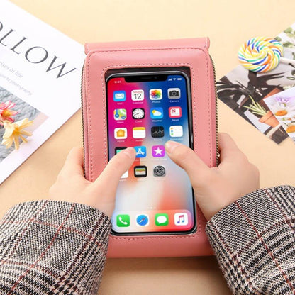 🎉👜50% de réduction ! Sac bandoulière tactile pour femme – Chargeur smartphone, antivol et résistant à l'eau