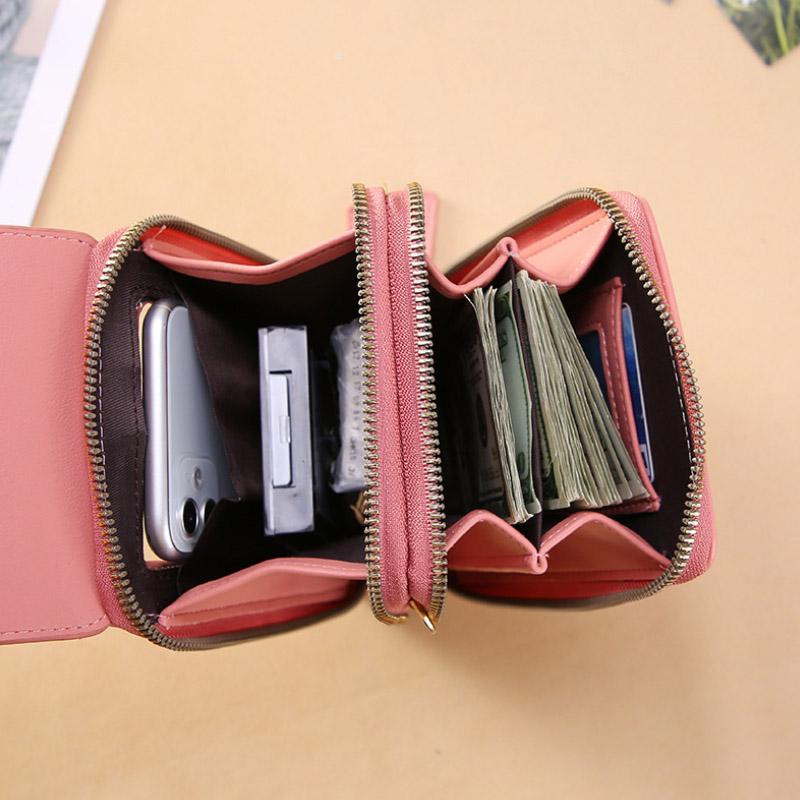 🎉👜50% de réduction ! Sac bandoulière tactile pour femme – Chargeur smartphone, antivol et résistant à l'eau