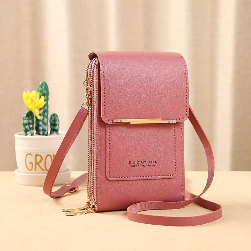 🎉👜50% de réduction ! Sac bandoulière tactile pour femme – Chargeur smartphone, antivol et résistant à l'eau
