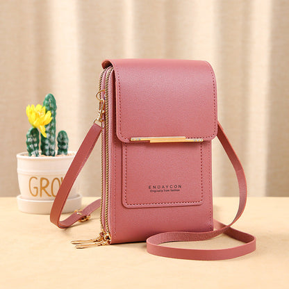 🎉👜50% de réduction ! Sac bandoulière tactile pour femme – Chargeur smartphone, antivol et résistant à l'eau