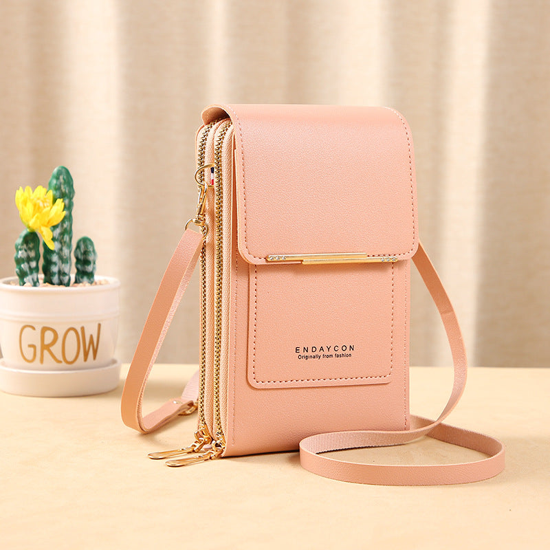 🎉👜50% de réduction ! Sac bandoulière tactile pour femme – Chargeur smartphone, antivol et résistant à l'eau