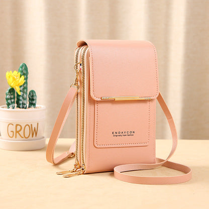 🎉👜50% de réduction ! Sac bandoulière tactile pour femme – Chargeur smartphone, antivol et résistant à l'eau