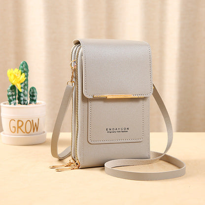 🎉👜50% de réduction ! Sac bandoulière tactile pour femme – Chargeur smartphone, antivol et résistant à l'eau